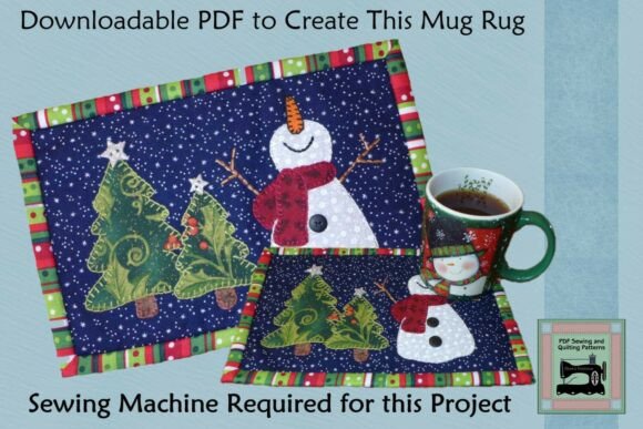 Crafting Holiday Cheer: Your Ultimate Guide to the Happy Snowman Mug Rug Pattern