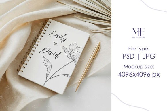 Elevate Your Portfolio: Real-World Uses for Spiral Notebook Mockups and Planner Mockups
