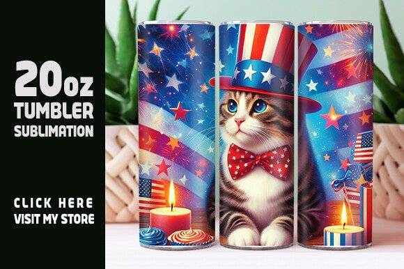 Evaluating the Cat Flag 4th of July Tumbler Wrap for Your DIY Projects