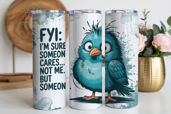 Sarcastic Bird Funny 20oz Tumbler Wrap: A Strategic Approach to Whimsical Merchandise