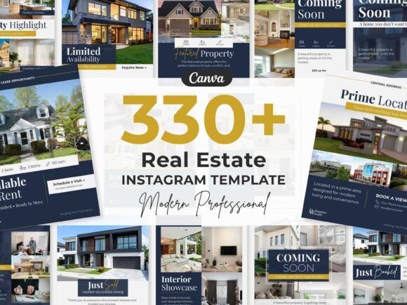 The Strategic Advantage of a Professional Instagram Template Realtor Bundle