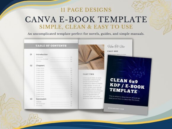 Transform Your Ideas with a Canva Book Template for KDP 6x9 E-Book